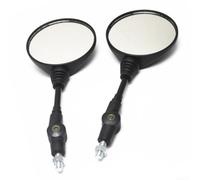 Adjustable Angle Motorcycle Mirror 10mm ABS Material | Front back left right adjustment, optimal visibility, clear rear view, 10mm thread, KLX250 compatible