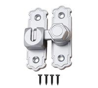Adjustable Angles Door Latches Heavy Duty Multipurpose Sliding Swing Bolt Easy to Use for Gate Barns Cabinets Strong Latches