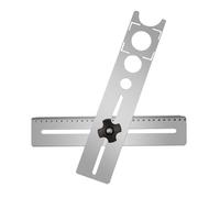 Adjustable Angles Glass Hole Positioning Locator Device for Art Projects Commercial Installations on Multiple Materials Drill Locator