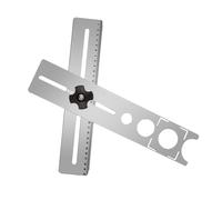Adjustable Angles Glass Hole Positioning Locator Device for Art Projects Commercial Installations on Multiple Materials Drill Locator