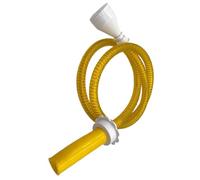 Adjustable Angles Shower Hose Flexible ABS Tubing Easy Not Tool Setups Upgrades for Pet Bathing & Bathroom Cleaning Quick Connect Shower Hose