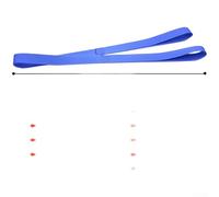 Adjustable Ankle Straps with Quick Release Buckles for Gymnastics Dance Yoga Training Leg Alignment Stabilization(C)