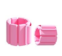 Adjustable Ankle Weights Strength Training, Wrist & Ankle Weights For Women Men, Ideal For Jogging/Yoga/Pilates & More, Great Gift(Pink,1 pound)