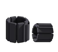 Adjustable Ankle Weights Strength Training, Wrist & Ankle Weights For Women Men, Ideal For Jogging/Yoga/Pilates & More, Great Gift(Black,2 pound)