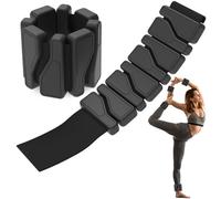 Adjustable ankle wrist weights, silicone arm leg straps, pair of hand exercise bracelets, weighted support bands for walking pilates, ballet, women, fitness training