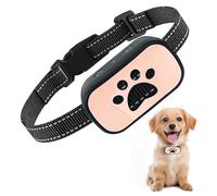 Adjustable Anti-Bark Collar for Dog with Vibration & Beep Modes, 7 Sensitivity Levels, Smart Sound Detection, Comfortable Adjustable Strap for Small Medium Large Dogs(Light Pink)