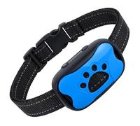 Adjustable Anti Bark Collar for Dogs Rechargeable No Shock Collar for Dogs with 7 Progressive Correction Levels, 3 Training Modes, Smart Waterproof Barking Deterrent for Small to Large Dogs