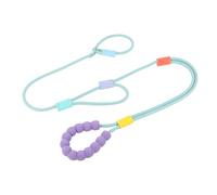 Adjustable Anti-Lost Dog with Foam Handle - P Chain Design Double Elastic Safety | 170cm Through Lead for Hiking, Camping, Beach | Puppy Training and Walking