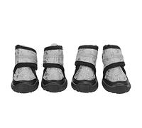 Adjustable Anti - Slip Pet Shoes for Dogs, Outdoor Dog Boots with Reflective Straps and Breathable Mesh, Rubber Sole for Small Medium Large Dogs (55 yards)
