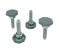 Adjustable Anti-Slip Rubber Feet 34mm for Washing Machine and Dryer Screw Pads Compatible with for lg Stable Base Replacement Parts Easy Install 4 Pack