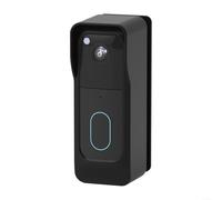 Adjustable Anti-Theft Video Doorbell Mount for Blink Video Doorbell, 45 Degree Left Right Angle Adjustment, Weather-Resistant ABS Material, Easy Installation for Rental Apartment Condo(Black)