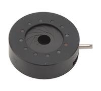 Adjustable Aperture Diaphragm, 0.5 15mm Iris Diaphragm for Camera Microscopy, 12 Blades Manual Aluminum Lens, Easy Installation, Wide Application, Stable and Durable