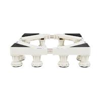 Adjustable Appliance Dolly Cart with 12 Strong Feet Small Furniture Mover Mobile Base Adjustable form 9-11cm for Washing Machine Dryer Refrigerator Mobile Case Roller Dolly