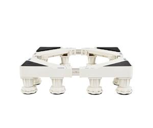 Adjustable Appliance Dolly Cart with 12 Strong Feet Small Furniture Mover Mobile Base Adjustable form 9-11cm for Washing Machine Dryer Refrigerator Mobile Case Roller Dolly