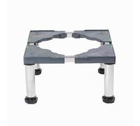 Adjustable Appliance Stand, Stainless Steel Adjustable Stand for Mini Fridge Washer Dryer 4/8 Feet 45-70cm x 24-27cm(4 Feet(24-27cm))