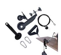 Adjustable Arm Trainer for Arm Training with Pulley and Cable, for Strengthening Biceps Recovery Adults Home Gym