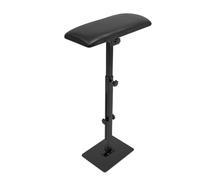 Adjustable Armrest Tattoo Stand for Artists - Stable & Comfortable Tattoo Arm Rest Stand with PU Pad, Height & Tilt Adjustment, Portable & Space Saving, 22-34.65 Inch Height Range