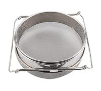 Adjustable Arms Double Layer Honey Sieve/Strainer/Filter Set for Most Buckets, Stainless Steel Material