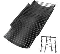 Adjustable Ash Pan for Chargriller Charbroil Grill Charcoal Tray Metal Ash Drip Trays Catcher 23.62" to 35.43" 1224 1324 2121 Fire Grate for Oklahoma Joe Royal Gourmet Replacement Parts