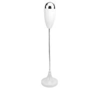 Adjustable Ashtray Smokeless Indoor Outdoor Floor Standing Tray with Lid for Home Patio Windproof Balcony Ashtray Adjustable Floor Standing Tray (White)