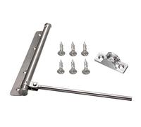 Adjustable Automatic Door Closer - High-Quality Strength-Mounted Closure for Home & Office - Easy Installation, Enhanced Security, and Convenience