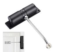 Adjustable Automatic Spring Door Closer - Fire Rated Surface-Mounted Interior Door Closer - Easy to Install for Home & Office Use