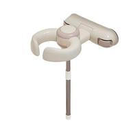 Adjustable Baby Bath Helper Wall Attachment Shower for Safe Showering Easy Fold Mechanism Suction Cup Bath Wall Mount