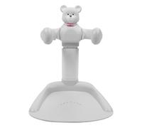 Adjustable Baby Bath Support Stand, Non Slip Baby Shower Stand with Shelf, Quick Drying Bathing aid for Baby with Height Adjustable, Storage, Safety Chassis, Silicone Base for