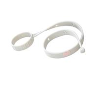 Adjustable Baby Bottle Chain Soft Food Safe Silicone Cup Holder Strap Spills Portable Feeding Aid Travel Friendly Infant Feeding Accessory