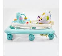 Adjustable Baby Walker First Steps Push Activity Ride On Car With Music And Melodic Play Feature