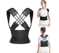 Adjustable Back Posture Belt for Men and Women, Breathable Shoulder Strap Posture Corrector, Size M for Back, Neck, and Shoulder Support