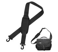Adjustable Bag Shoulder Strap with Extra-Thick Fixed Cushion Padded and Dual Clasps Universal Replacement Straps for Laptop Camera Handbag Luggage Travel Sports Fitness Crossbody Bags Case Briefcase