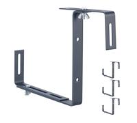 Adjustable balcony planter hooks Plant box holders Set of 4