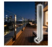 Adjustable Balcony Post Holder 75cm Right End Support for Railing Ideal for Stairs and Balconies Landscape Column Bracket Easy Installation Outdoor Décor.