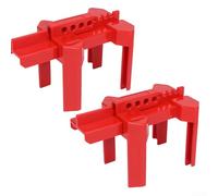 Adjustable Ball Valve Lockout Device 2pcs for Outdoor Faucets and Industrial Applications, Reliable Solution for Water Conservation (M-H18M)