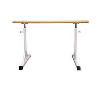 Adjustable Ballet Barre with Non-Slip Feet, Freestanding Dance Exercise Equint for Home & Studio, 1.5m White Dance Pole, Perfect for Beginners & Professals