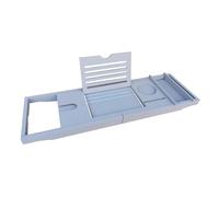 Adjustable Bamboo Bathtub Tray, Expandable Bathroom Shelf, Stable Placement, Perfect for Hotels & Home Use, Retractable Bath Caddy for Relaxat
