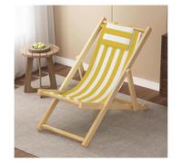 Adjustable Bamboo Outdoor Sling Chairs - 2pcs Patio Lawn Deck Lounge Chairs for Poolside Balcony Comfortable Camping & Sun Lounger with 4 Positions