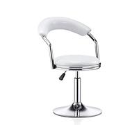 Adjustable Bar Stool with Swivel Function and Backrest, Modern Nordic Design for Stylish Kitchen and Dining Spaces