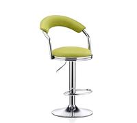 Adjustable Bar Stool with Swivel Function and Backrest, Modern Nordic Design for Stylish Kitchen and Dining Spaces
