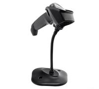 Adjustable Barcode Scanner Stand Compatible With For Zebra For Symbol For Motorola DS2208 DS2278 DS4308 DS4608 DS8108, With Non-Slip Base And Flexible Neck For Office And Retail
