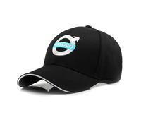 Adjustable Baseball Cap for Volvo S40 - Embroidery Men's Cap - Washed Vintage Dad Hat - Peak Cap for Unisex,A