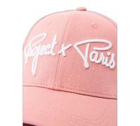 Adjustable baseball cap with signature embroidery Project X Paris Rose TU