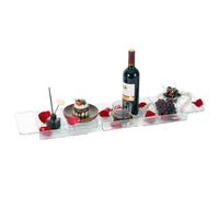 Adjustable Bath Tray, Expandable Bath Rack for Across The Bath(56-81cm), Non-Slip Bath Board with Drain Holes, Bath Caddy Tray for Books and iPad, Bathroom Organizer for Relaxation