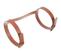 Adjustable Beach Mat Strap Leather Carrying Belt for Outdoor Picnic