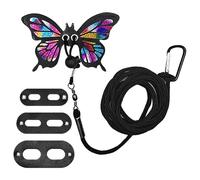 Adjustable Bearded Dragon Harness - Soft PU Leather Durable Lightweight Secure - Leak-Proof Easy Fit Comfortable | Lizard Reptile And Harness Outdoor Exit Safe Control