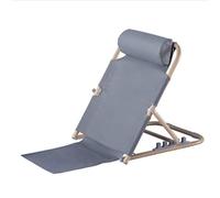 Adjustable Bed Backrest Lumbar Support Pillow - 5-7 Positions Foldable Headrest 2 Colors & Sizes for Ultimate Comfort and Relaxation