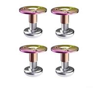 Adjustable Bed Frame Anti-shake Tool With Eva Pad For Wall Protection And Noise Reduction Metal Threaded Stoppers For Wobbly Beds Sofas Chairs Cabinets 30mm To 120mm Range Stable Support Kit(38-46mm)