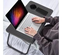 Adjustable Bed Tray With Folding Legs Serving Breakfast Lap Tables Desk Tray White Maple