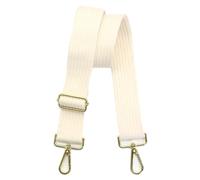 Adjustable Beige Purse Strap - 1.5" Wide Handbags, Camera, Guitar, Phone & Crossbody Bag Replacement Shoulder Straps(Gold Hardware)